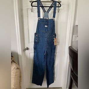 Structured Levi’s overalls, bought from Free People